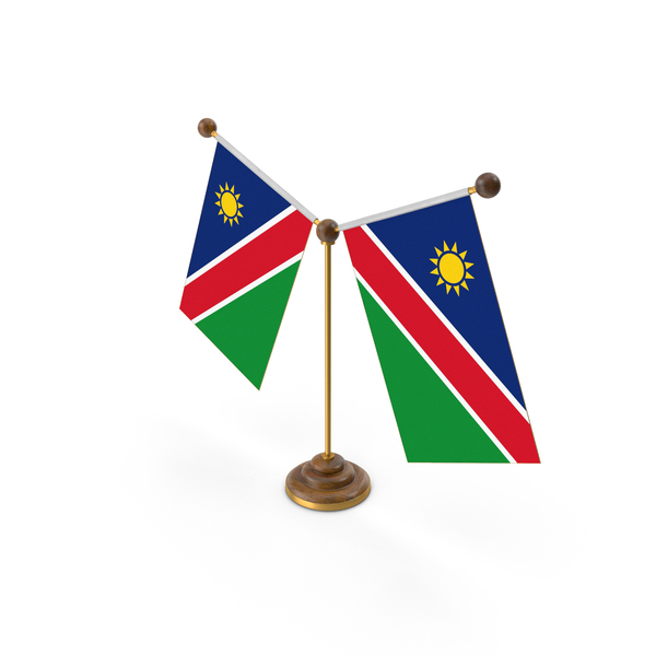 Namibia Country Y Shaped Double Table Flag Stand PNG & PSD Images Namibia Country Y Shaped Double Table Flag Stand PNG & PSD Images