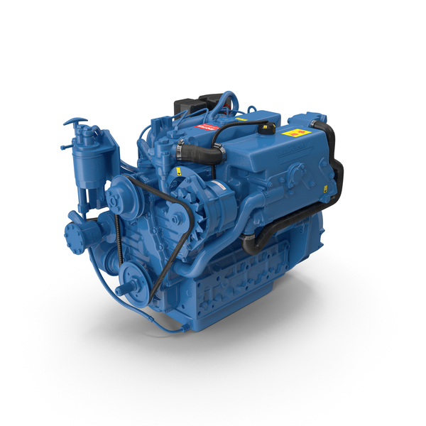 Nanni Diesel 4 Cylinder Marine Engine PNG & PSD Images Nanni Diesel 4 Cylinder Marine Engine PNG & PSD Images