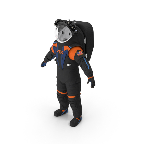 Astronaut: NASA Axiom Spacesuit Empty PNG & PSD Images