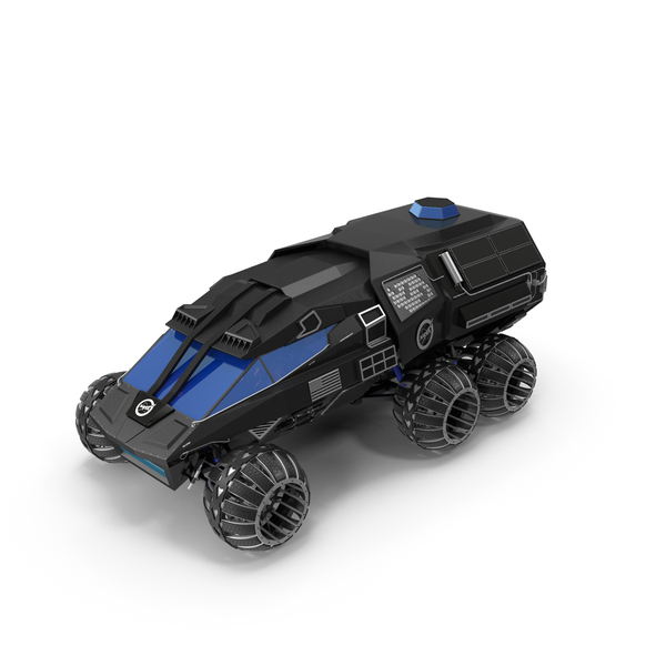Exploration: NASA Futuristic Mars Rover Concept PNG & PSD Images