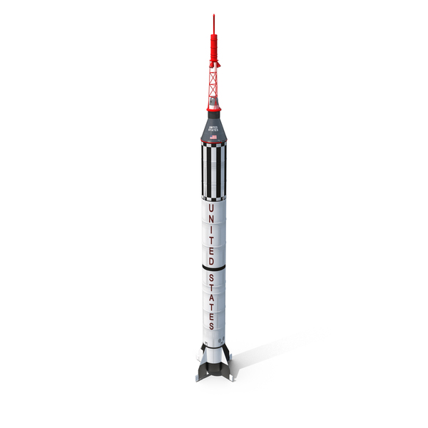 Space Capsule: NASA Mercury 4 With Redstone Rocket PNG & PSD Images Space Capsule: NASA Mercury 4 With Redstone Rocket PNG & PSD Images