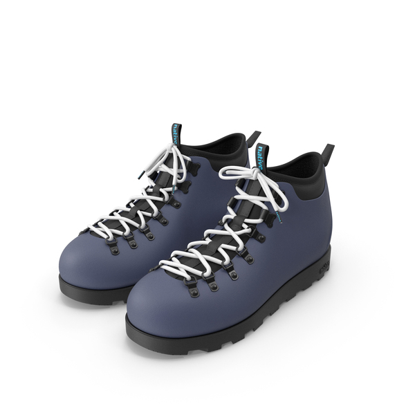 Hiking: Native Fitzsimmons Onyx Boots PNG & PSD Images