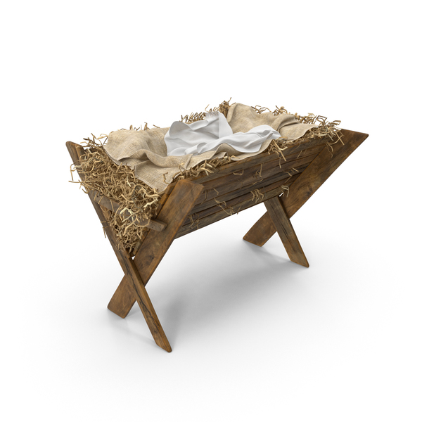 Set: Nativity Crib PNG & PSD Images