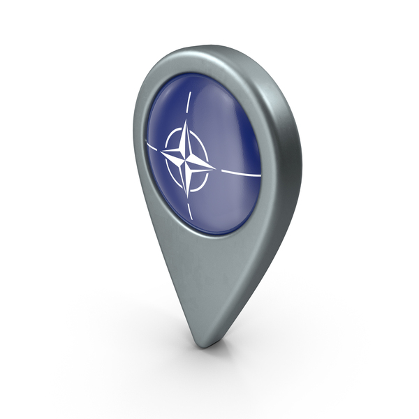 NATO Location With Flag PNG & PSD Images