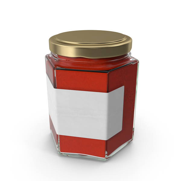 Art Supplies: Natural Pigment in Glass Jar PNG & PSD Images