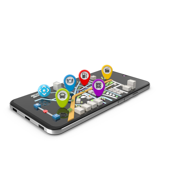 Navigation Map On Smartphone PNG & PSD Images Navigation Map On Smartphone PNG & PSD Images