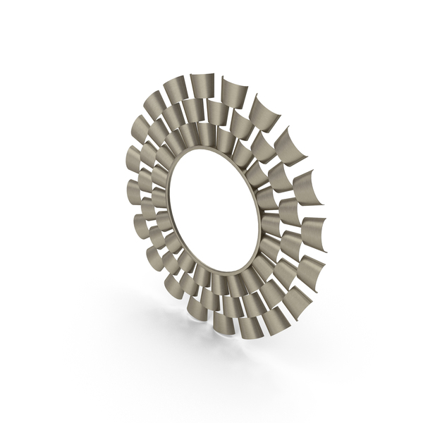 Nelwyn Decorative Sun Mirror PNG & PSD Images