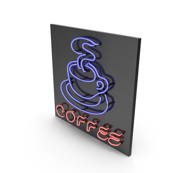 Light: Neon Coffee Sign PNG & PSD Images Light: Neon Coffee Sign PNG & PSD Images