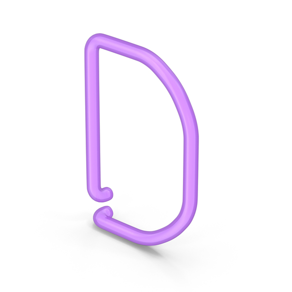 Neon Letter D PNG Images & PSDs for Download | PixelSquid - S112865124