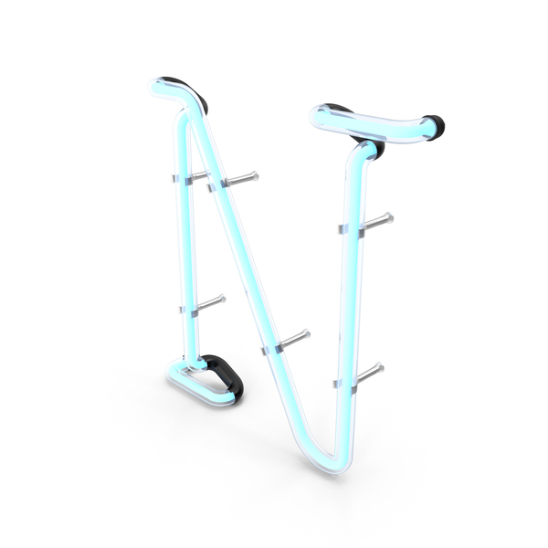 Light: Neon Letter N PNG & PSD Images