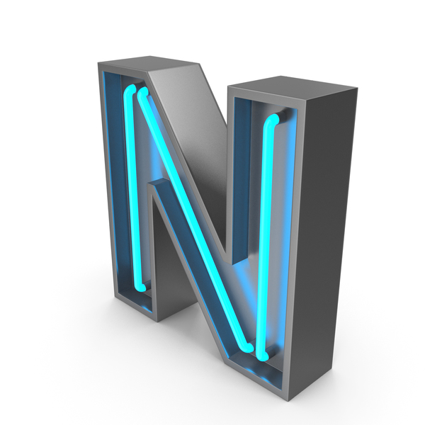 Light: Neon Letter N PNG & PSD Images Light: Neon Letter N PNG & PSD Images