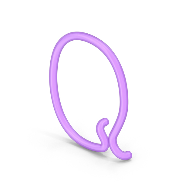 Neon Letter Q PNG Images & PSDs for Download | PixelSquid - S112986349