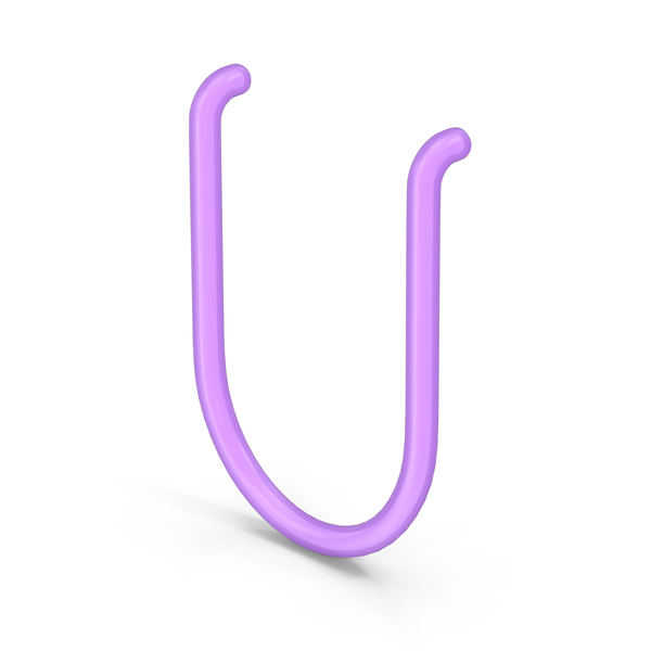 Neon Letter U PNG Images & PSDs for Download | PixelSquid - S112986426