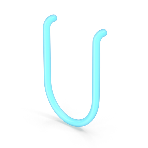 Neon Letter U PNG Images & PSDs for Download | PixelSquid - S111660431