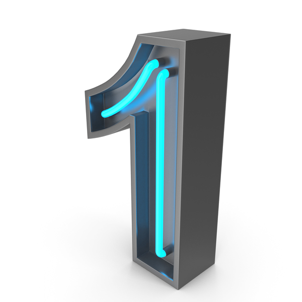 Light: Neon Number 1 PNG & PSD Images Light: Neon Number 1 PNG & PSD Images