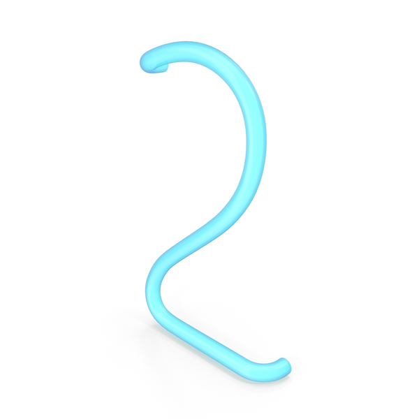 Neon Number 2 PNG Images & PSDs for Download | PixelSquid - S112345609