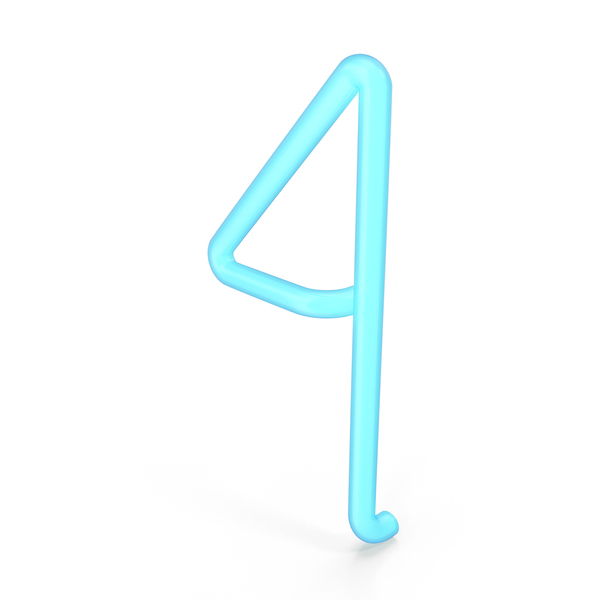Neon Number 4 PNG & PSD Images Neon Number 4 PNG & PSD Images