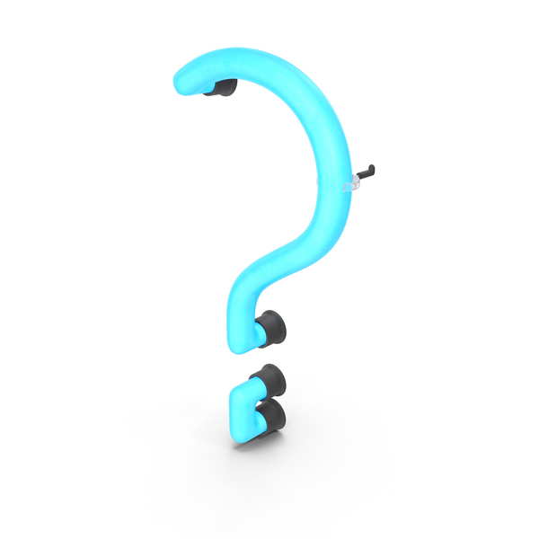 Light: Neon Question PNG & PSD Images Light: Neon Question PNG & PSD Images