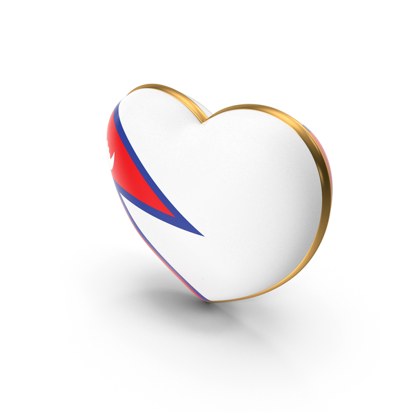Nepal Country Heart Flag Dual Shade Metallic Solid PNG & PSD Images Nepal Country Heart Flag Dual Shade Metallic Solid PNG & PSD Images
