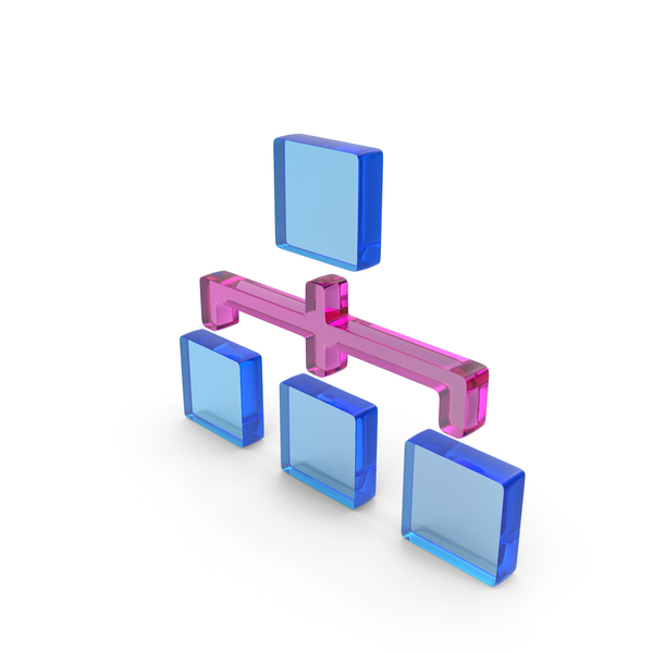 Symbols: Network Square Chain Symbol PNG & PSD Images