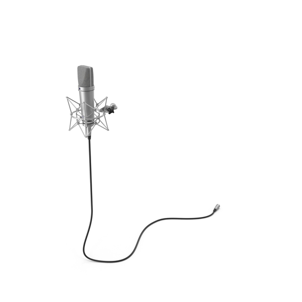 Microphone: Neumann U87Ai with XLR Cable PNG & PSD Images Microphone: Neumann U87Ai with XLR Cable PNG & PSD Images