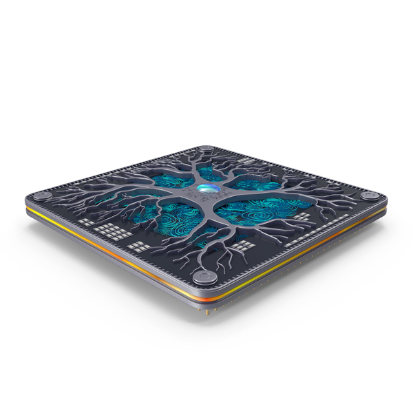 Computer Chip: Neuro Microchip PNG & PSD Images