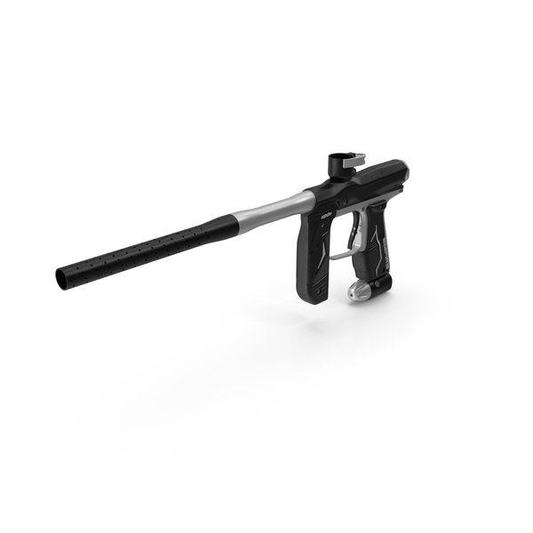 Gun: New Empire Axe Paintball Marker PNG & PSD Images