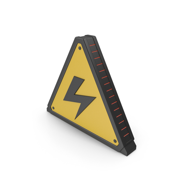 New High Voltage Warning Sign PNG & PSD Images