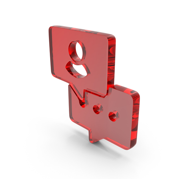 Symbols: New Message Icon Glass PNG & PSD Images