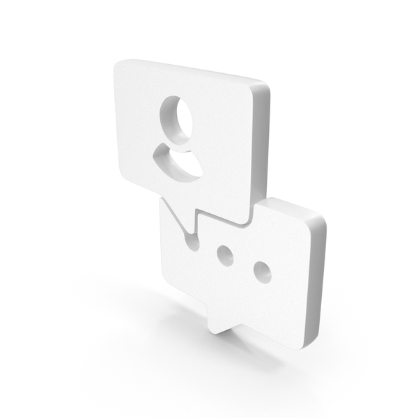 Symbols: New Message Icon White PNG & PSD Images