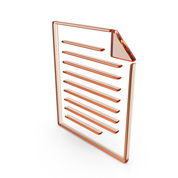 Symbols: New Page Logo Glass PNG & PSD Images