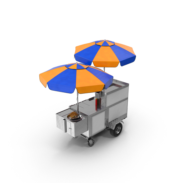 Food Cart: New York Hot Dog and Pretzel Stand PNG & PSD Images Food Cart: New York Hot Dog and Pretzel Stand PNG & PSD Images