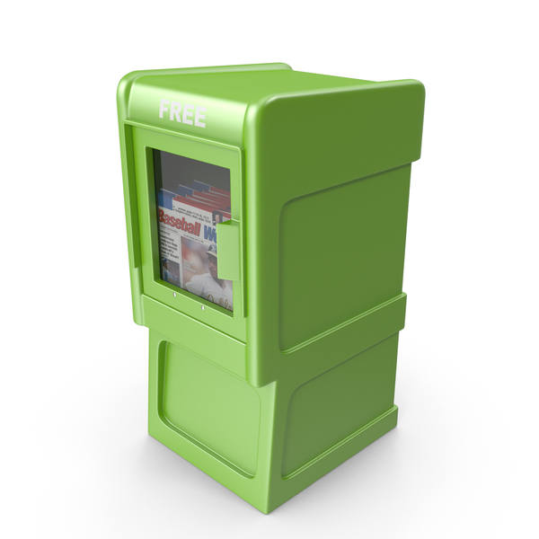 Street Dispenser: Newspaper Box PNG & PSD Images