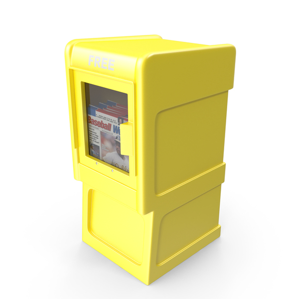 Street Dispenser: Newspaper Box PNG & PSD Images