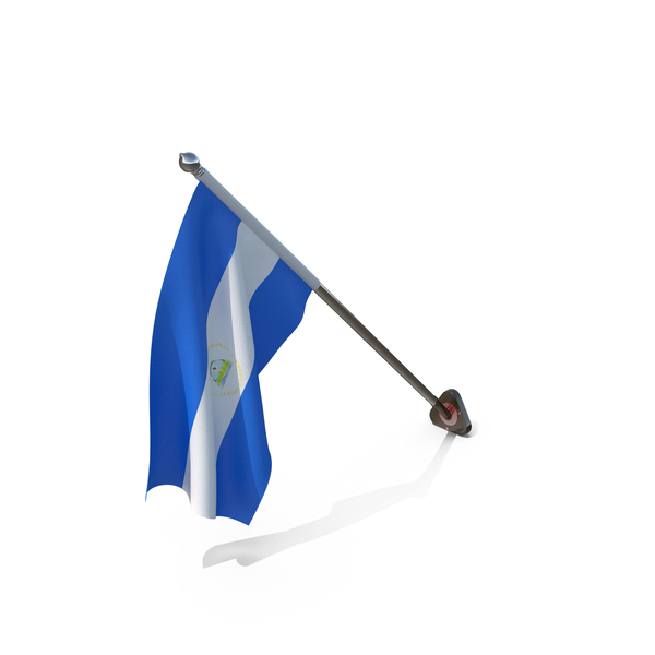 Nicaragua Cloth Wall Mount Flag Stand PNG & PSD Images Nicaragua Cloth Wall Mount Flag Stand PNG & PSD Images