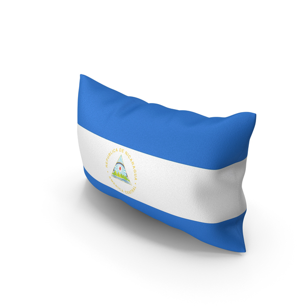 Flag: Nicaragua Country Pillow PNG & PSD Images Flag: Nicaragua Country Pillow PNG & PSD Images