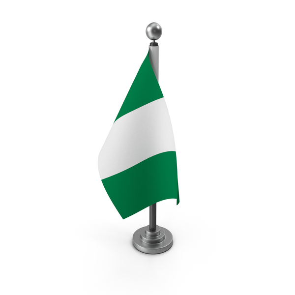 Nigeria Table Flag PNG & PSD Images