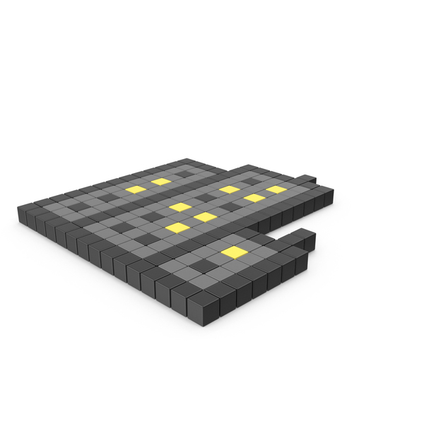 Night City Pixelated Icon PNG & PSD Images