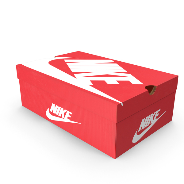 Nike Carton Shoe Box Closed PNG Images & PSDs for Download | PixelSquid ...