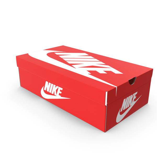 Nike Carton Shoe Box Closed PNG Images & PSDs for Download | PixelSquid ...