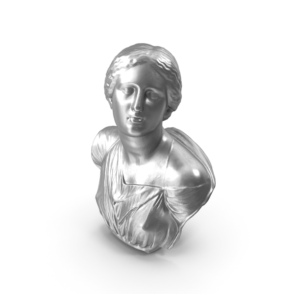 Niobe's Daughter Metal Bust PNG & PSD Images