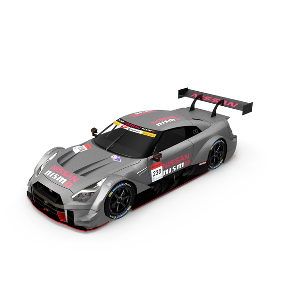 Nissan GT-R NISMO GT500 Super GT PNG & PSD Images
