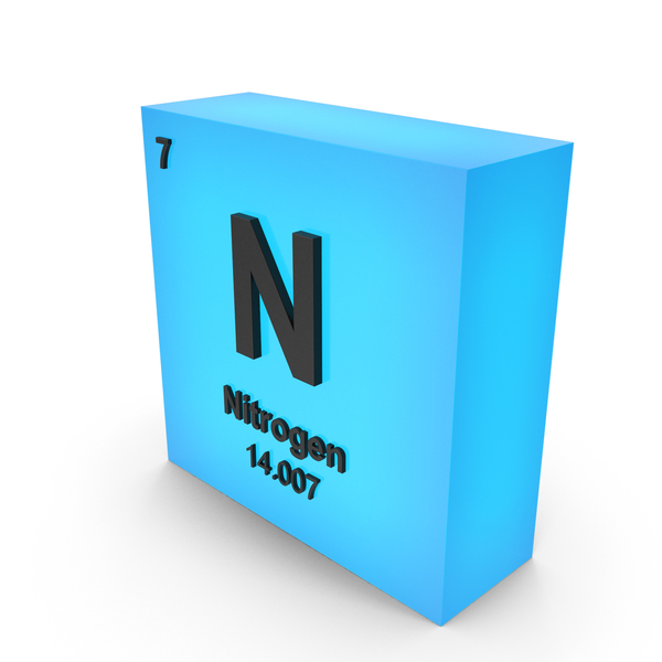 Periodic Table: Nitrogen PNG & PSD Images