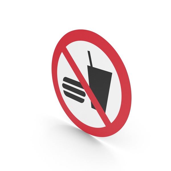 No Eating Or Drinking Sign PNG & PSD Images