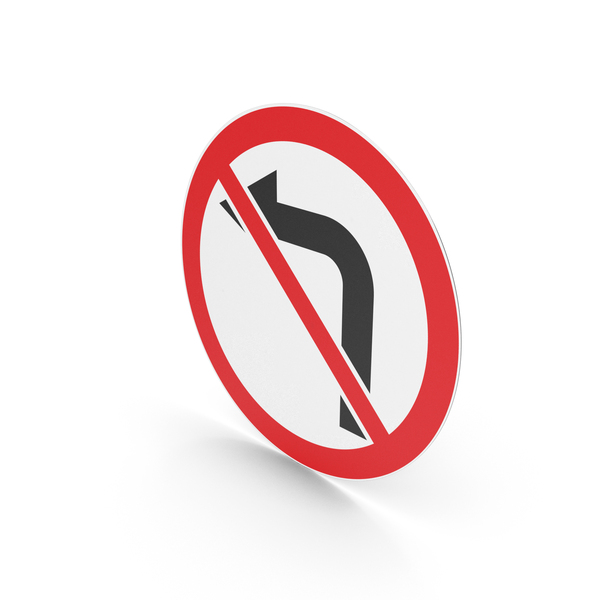 Traffic Signs: No Left Turn PNG & PSD Images Traffic Signs: No Left Turn PNG & PSD Images