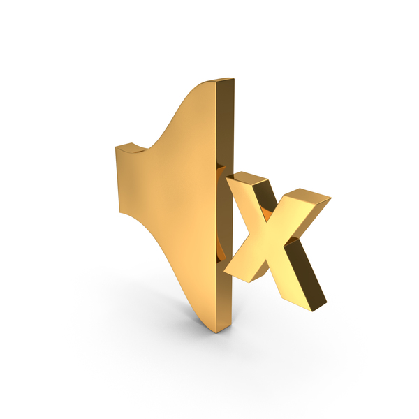 Computer: No Sound Gold Icon PNG & PSD Images Computer: No Sound Gold Icon PNG & PSD Images