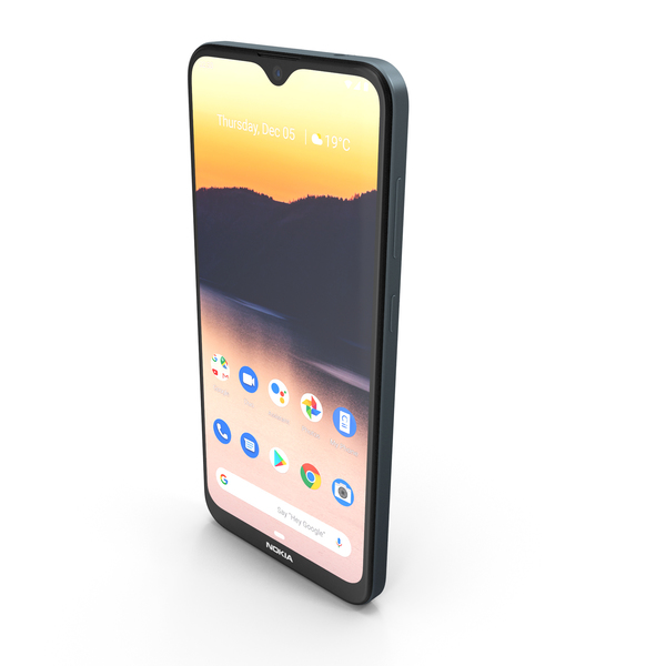 Smartphone: Nokia 2.3 Charcoal PNG & PSD Images Smartphone: Nokia 2.3 Charcoal PNG & PSD Images