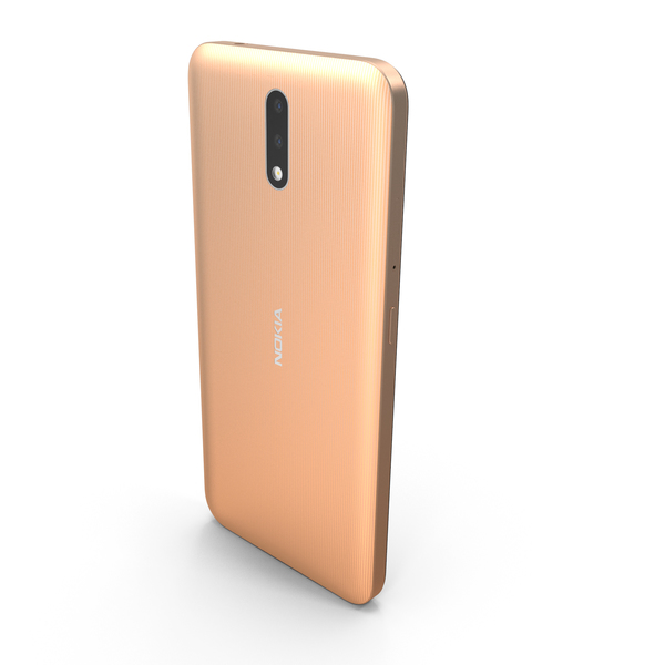 Smartphone: Nokia 2.3 Sand PNG & PSD Images