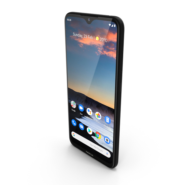Smartphone: Nokia 5.3 Charcoal PNG & PSD Images