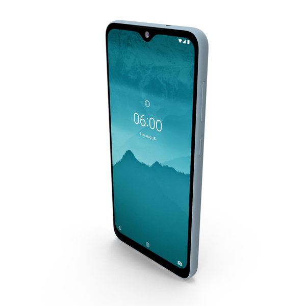 Smartphone: Nokia 6.2 Ice PNG & PSD Images